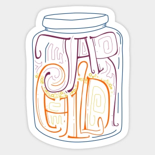 Jar Child Sticker